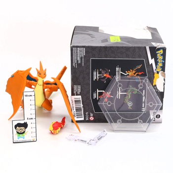Pokémon PKW4523-15cm Select Figure - Mega Charizard Y, oficiálna kĺbová figúrka