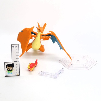Pokémon PKW4523-15cm Select Figure - Mega Charizard Y, oficiálna kĺbová figúrka
