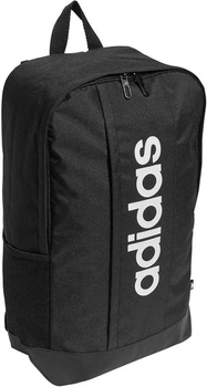 Adidas Unisex batoh Linear, čierna/čierna/biela, jedna veľkosť Jednoduchá veľkosť Čierna/čierna/biela