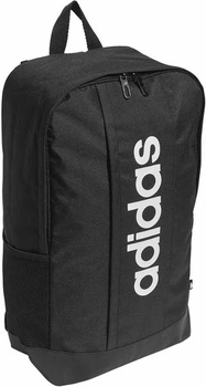 Adidas Unisex batoh Linear, čierna/čierna/biela, jedna veľkosť Jednoduchá veľkosť Čierna/čierna/biela