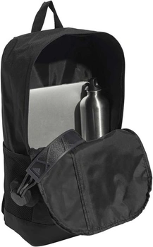 Adidas Unisex batoh Linear, čierna/čierna/biela, jedna veľkosť Jednoduchá veľkosť Čierna/čierna/biela