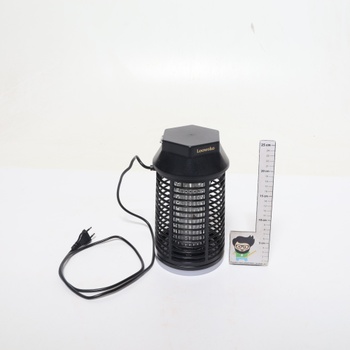 Lukasa elektrický hubič hmyzu, 4200V lampa proti komárom s LED svetlom, vodotesná pasca na muchy,