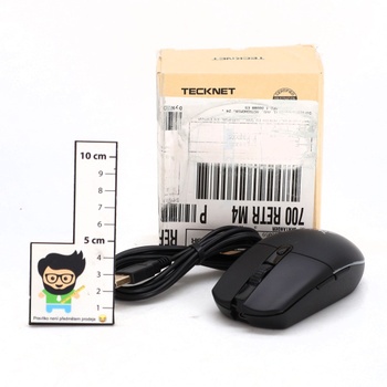 Bezdrôtová herná myš Tecknet čierna USB-C