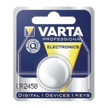 Lithiová baterie Varta CR2450, 3 V, 560 mAh