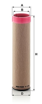 MANN-FILTER, CF 1140/2 Sekundárny prvok vzduchového filtra