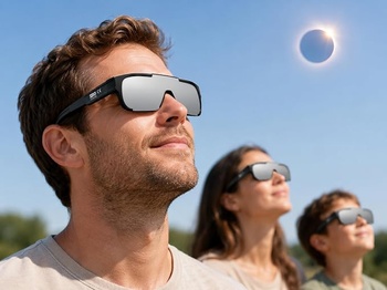 Solárne okuliare Eclipse čierne