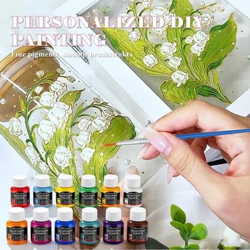 Súprava farieb na sklo 12x25ml Kayuneed