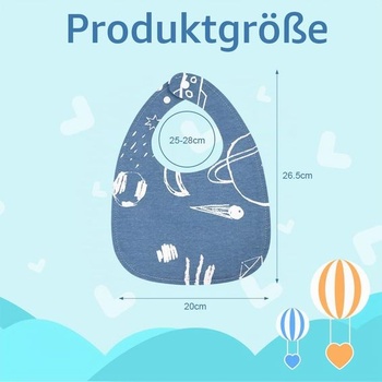 Vicloon detské podbradníky, mäkké savé a nepremokavé nákrčníky, podbradníky na slintanie, obrúsky na