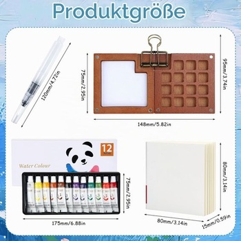 Cestovná akvarelová sada Vaiav