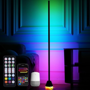Stojacia lampa LuminexDesigns LED RGBIC 145cm