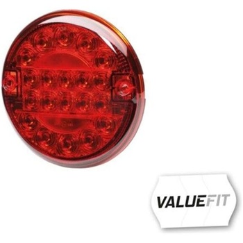 HELLA VALUEFIT 2NE 357 026-031 Zadné hmlové svetlo - LED - 24/12V - Zapustené Farba šošovky: červená