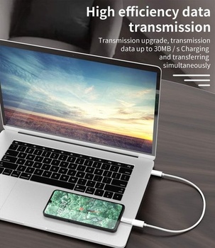 Balenie 3 kusov, adaptér Micro-USB na Lightning, Lightning samica na Micro-USB samec, nabíjací
