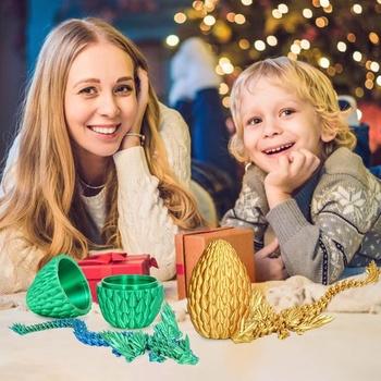 Figurka draka Olee Odee zlatá