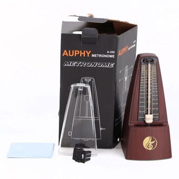Univerzální mechanický metronom AUPHY s Accent Bell, přesný rytmus, klasický vzhled, vhodný pro