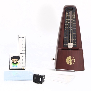 Univerzální mechanický metronom AUPHY s Accent Bell, přesný rytmus, klasický vzhled, vhodný pro