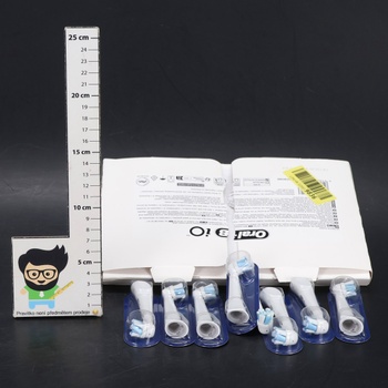 Náhradná hlavica kefky Oral-B iO 8ks