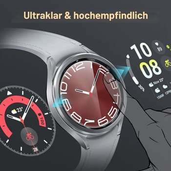 Ochranná fólie JETech pro Samsung Galaxy Watch 6 Classic 43mm, 3 kusy