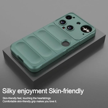 Tekutý silikónový kryt pre Nothing Phone (3) s antibakteriálnou ochranou a mäkkou mikrovláknovou