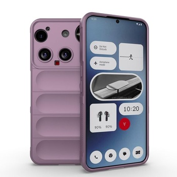 Tekutý silikónový kryt pre Nothing Phone (3) s antibakteriálnou ochranou a mäkkou mikrovláknovou