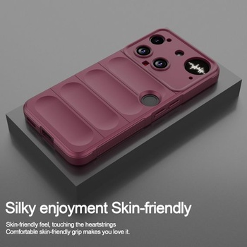 Tekutý silikónový kryt pre Nothing Phone (3) s antibakteriálnou ochranou a mäkkou mikrovláknovou