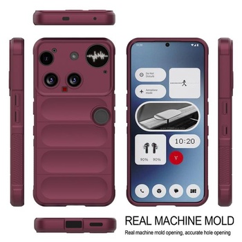 Tekutý silikónový kryt pre Nothing Phone (3) s antibakteriálnou ochranou a mäkkou mikrovláknovou