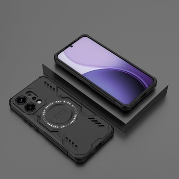 Magnetické puzdro pre Oppo Reno14, kompatibilné s MagSafe, nárazuvzdorné pevné puzdro s rohmi s