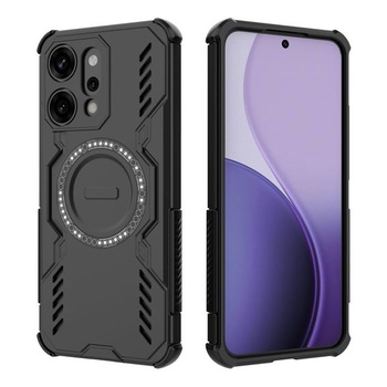 Magnetické puzdro pre Oppo Reno14 Pro, kompatibilné s MagSafe, nárazuvzdorné pevné puzdro s rohmi