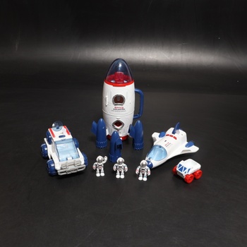Raketa Siairo Space Shuttle pro děti, vesmírná loď se světelnými a zvukovými efekty, vesmírná