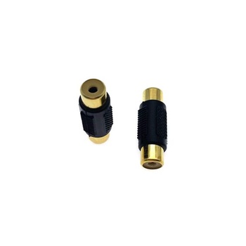JZK 4x RCA konektor RCA (samice-samice), adaptér RCA Phono (samice), prodlužovací kabel, zvukový
