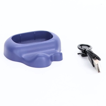 Prenosný ručný ventilátor, 5 rýchlostí, dobíjací cez USB, napájaný z batérie, skladací stolný
