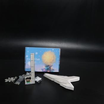 3D vianočná hviezda Sky Angle, papierové hviezdy, osvetlené na batérie s časovačom do okien - 60 cm