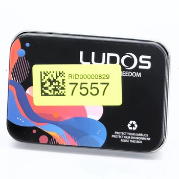 Kabelová sluchátka Ludos SPECTA černá