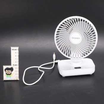 Ventilátor Ocoopa D606Y biela