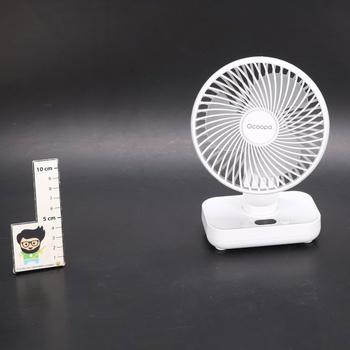 Ventilátor Ocoopa D606Y biela