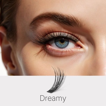 VEYESBEAUTY Wimpern Extensions Cluster Lash Extension Dreamy 10mm 10mm Dreamy
