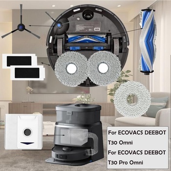 20dielna sada príslušenstva pre robotický vysávač Ecovacs DEEBOT T30 Omni/ECOVACS DEEBOT T30 PRO