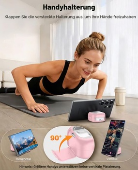 Priehľadné puzdro TiMOVO pre Galaxy Buds 4 a Galaxy Buds 4 Pro (2026), ružové