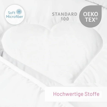 Sada antialergické přikrývky a polštáře Baby Comfort 135 x 100 cm do dětské postýlky (12 měsíců+)