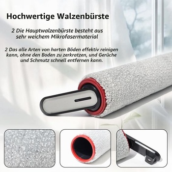 Náhradné kefové valčeky pre mokro-suché vysávače Dreame H15 Pro / H15 Mix / H12 Pro FlexReach /