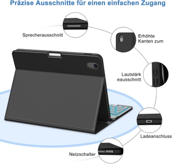 Puzdro s klávesnicou MMK pre iPad A16 11 Gen