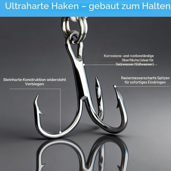 Rybárske nástrahy Vicloon Crankbait, 3 kusy, viacdielne rybárske nástrahy, 3D umelé woblery,