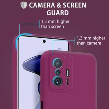 Puzdro MyGadget pre Xiaomi 11t Pro | Xiaomi 11t - Dvojvrstvové púzdro na telefón s ochranou