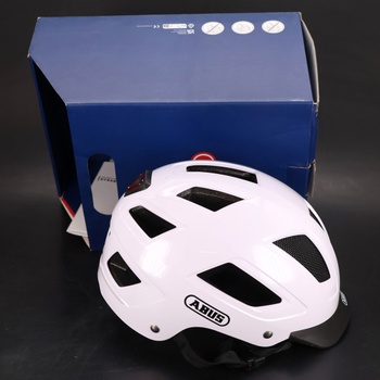 Cyklistická prilba Abus veľ. 56-61cm biela