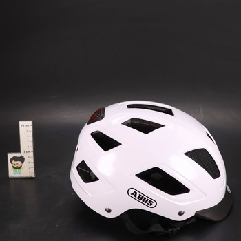 Cyklistická prilba Abus veľ. 56-61cm biela