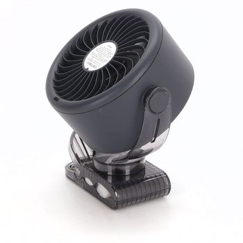 Ventilátor KIMMOO s klipem a LED displejem