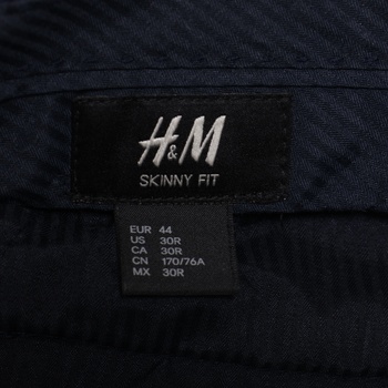 Pánske nohavice H&M veľ. EUR 44 modré