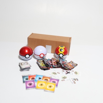 Kartová hra Pokémon Trading: Tin Box Bundle Poké Ball – Poké Ball, Premier Ball a Repeat Ball (9