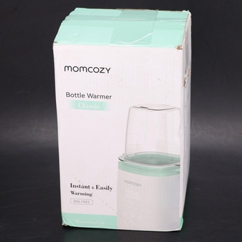 Ohrievač fliaš Momcozy zelený cestovný