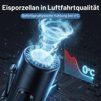 Ručný ventilátor s chladiacou podložkou, mini ventilátor 3 v 1, tichý, dobíjací cez USB, 5