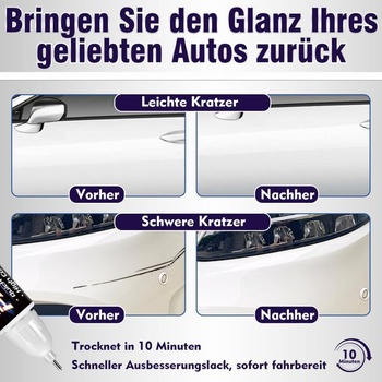 Retušovacie pero na auto HuakChai čierne 28ml